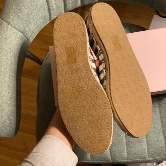 Kate Spade garden zebra espadrilles Sz 10B NWT - Picture 12 of 14
